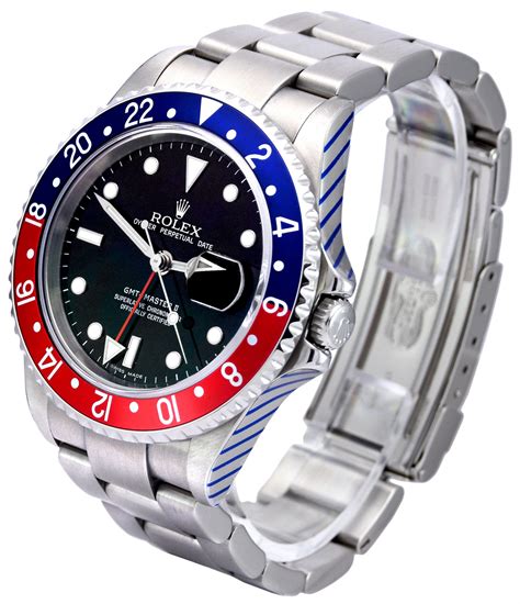 rolex gmt master ii ref 16710 pepsi|rolex gmt 16710 coke value.